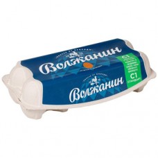 Яйца Волжанин куриные пищевые столовые С1, 10шт в магазинах Перекресток
