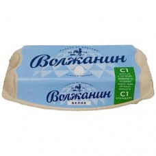 Яйца Волжанин Белое куриные пищевые столовые С1, 10шт в магазинах Перекресток