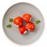 Перчики красные с мягким сыром в масле Шеф Перекрёсток, 150г