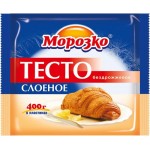 Тесто слоёное Морозко бездрожжевое, 400г