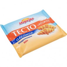 Тесто слоёное Морозко бездрожжевое лёгкое, 500г в магазинах Перекресток