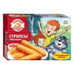 Стрипсы Золотой Петушок Вкусняшки в темпуре замороженные, 300г