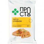 Тесто слоёное бездрожжевое Пр!ст, 500г