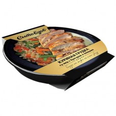 Грудка куриная СытоЕдов су-вид с булгуром и овощами, 300г в магазинах Перекресток