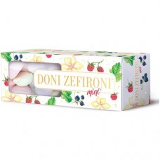Зефир Doni Zefironi со вкусами малины/чёрной смородины с ароматом ванили, 150г в магазинах Перекресток
