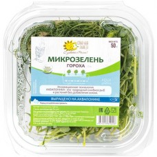 Микрозелень Солнечная Планета гороха, 50г в магазинах Перекресток