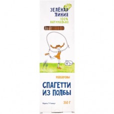 Спагетти полбяные цельнозерновые Зелёная Линия, 350г в магазинах Перекресток