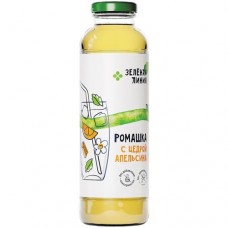 Холодный чай Ромашка цедра апельсина-имбирь-корица-лемонграсс-валериана Зелёная Линия, 400мл в магазинах Перекресток