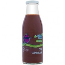 Сок Сливовый с мякотью Зелёная Линия, 500мл в магазинах Перекресток