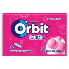 Жевательная резинка Orbit Классический без сахара, 10.2г в магазинах Перекресток