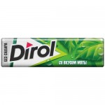 Жевательная резинка Dirol Мята без сахара, 13.6г