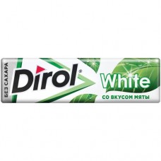 Жевательная резинка Dirol White Мята, 13.6г в магазинах Перекресток