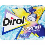 Жевательная резинка Dirol Черника и цитрусовые фрукты без сахара, 16г
