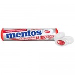 Жевательная резинка Mentos Pure White Клубника, 15.5г