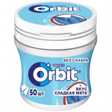 Жевательная резинка Orbit Сладкая мята без сахара, 68г в магазинах Перекресток