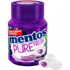 Жевательная резинка Mentos Pure Fresh Виноград, 54г в магазинах Перекресток