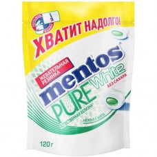Жевательная резинка Mentos Pure Fresh нежная мята, 120г в магазинах Перекресток