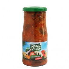 Баклажаны Global Village обжаренные с овощами 510 г в магазинах Пятерочка