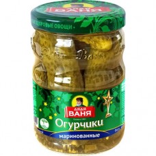ДЯДЯ ВАНЯ Огурцы маринованные 950г в магазинах Пятерочка