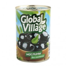 GLOBAL VILLAGE Маслины б/к 425г в магазинах Пятерочка