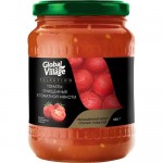 Консервы. Овощи маринованные и консервированные. Томаты очищенные в томатной мякоти 680г