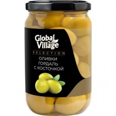 Консервы пастеризованные: Оливки зеленые с косточкой 300г в магазинах Пятерочка