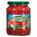 Томаты в томатном соке, Global Village. 680 г