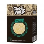 Крупа Смесь рис круглозерный и пшено шлифованное в пакетиках для варки Global Village 5*80 гр