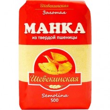Манка Шебекинская из твердой пшеницы 500г в магазинах Пятерочка