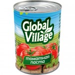 Паста томатная  Global village  25% ж/б 380 г