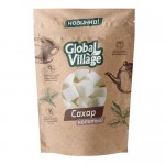 Global Village сахар кусковой прессованный колотый 420г