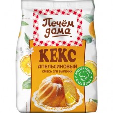 Смесь для выпечки. Кекс Печем дома Апельсиновый в магазинах Пятерочка