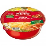 Картофельное пюре Бизнес Меню, с куриным филе, приправой и овощими, 110 г