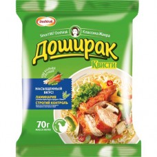 Лапша Доширак, курица, 70 г в магазинах Пятерочка