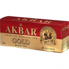 Чай черный Akbar Gold 25 пак в магазинах Пятерочка