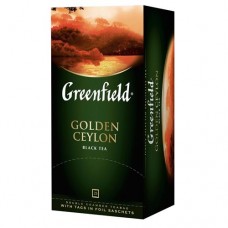 Чай Greenfield, Golden Ceylon, черный, 25х2 г в магазинах Пятерочка