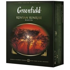 Чай Greenfield, Kenyan Sunrise, черный, 100х2 г в магазинах Пятерочка