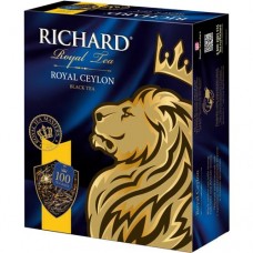 Чай Richard, Royal Ceylon, черный, 100х2 г в магазинах Пятерочка