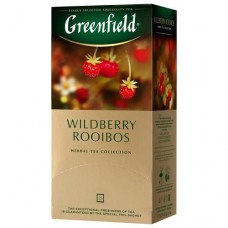 Чай травяной Greenfield Wildberry Rooibus 25 пак в магазинах Пятерочка