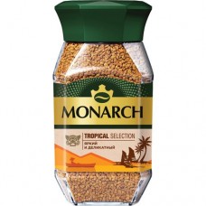 Кофе натуральный растворимый сублимированный MONARCH TROPICAL SELECTION 180г в магазинах Пятерочка