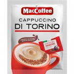 Напиток кофейный растворимый 3 в 1 MacCoffee Cappuccino DI TORINO с темным шоколадом 25,5г