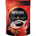 NESCAFÉ® CLASSIC, 100% натуральный растворимый порошкообразный кофе с добавлением натурального жареного молотого кофе, 320г, пакет