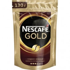 NESCAFE GOLD. НАТУРАЛЬНЫЙ РАСТВОРИМЫЙ СУБЛИМИРОВАННЫЙ КОФЕ С ДОБАВЛЕНИЕМ НАТУРАЛЬНОГО ЖАРЕНОГО МОЛОТОГО КОФЕ 130 гр в магазинах Пятерочка
