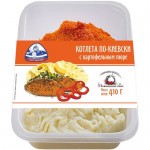 Котлета по-киевски с карт.пюре, ТМ  Домашний очаг  410 гр.