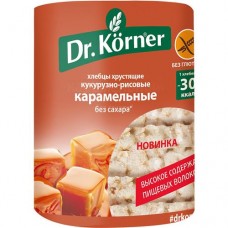 Хлебцы Кукурузно-рисовые Карамельные 90 гр. в магазинах Пятерочка