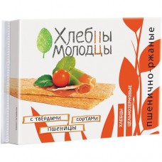 Хлебцы Молодцы, пшенично-ржаные, 100 г в магазинах Пятерочка