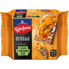 Хлебцы Щедрые 5 Злаков с семенами льна 200г в магазинах Пятерочка