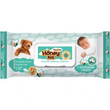 Салфетки влажные Sensitive, с клапаном, Honeykid, 72 шт., 1 уп. в магазинах Пятерочка