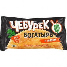 Чебурек Жаренки Богатырь с мясом 180г в магазинах Пятерочка