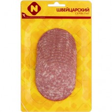 СЕРВЕЛАТ ШВЕЙЦАРСКИЙ Останкино в/к с/н в/у 100 г, шт в магазинах Пятерочка